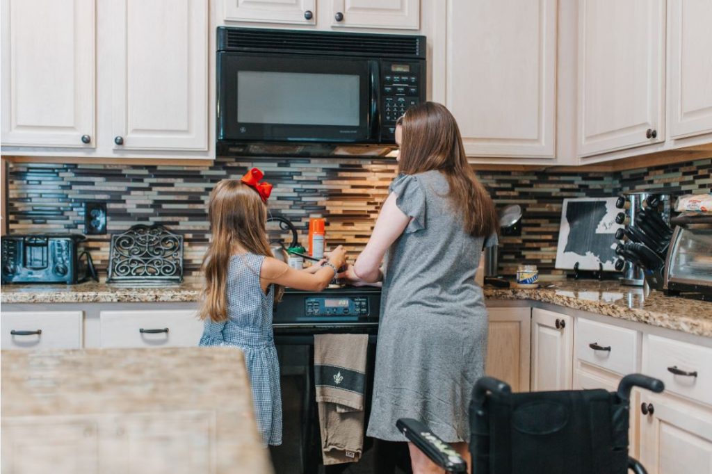 how to install over the range microwave