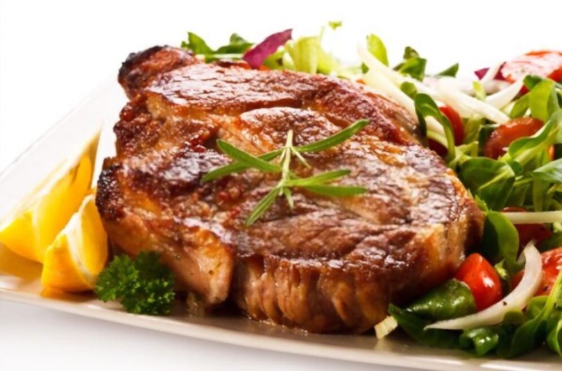 Lamb Leg Steak With Special Lamb Rub - Making in Oven