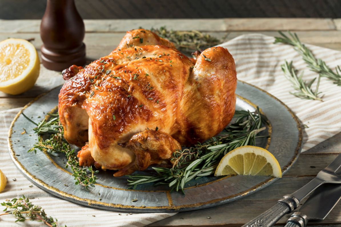 easy homemade Instant pot rotisserie chicken recipe