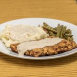 Chicken Fried Steak recipe with potato bowl
