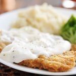 Chicken Fried Steak Rub Roasted Garlic Mashed Potatoes