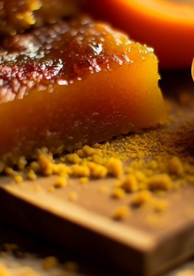 persimmon oatmeal dessert bars