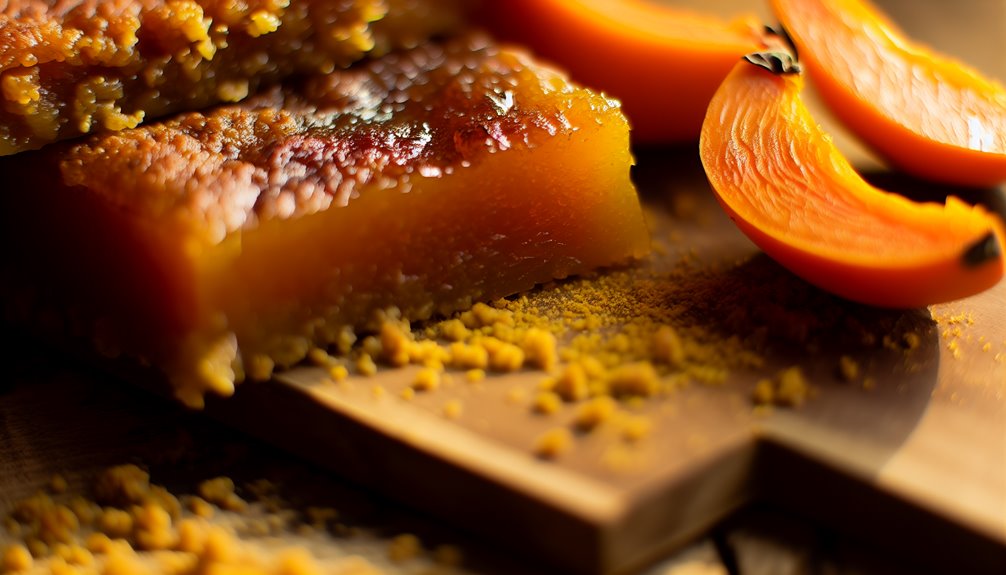 persimmon oatmeal dessert bars