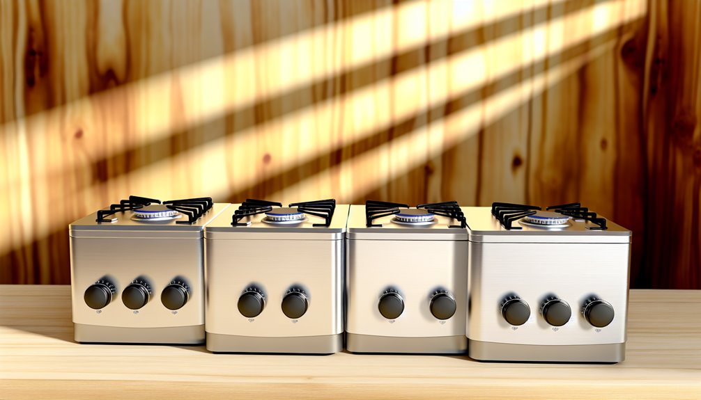 compact energy efficient stoves