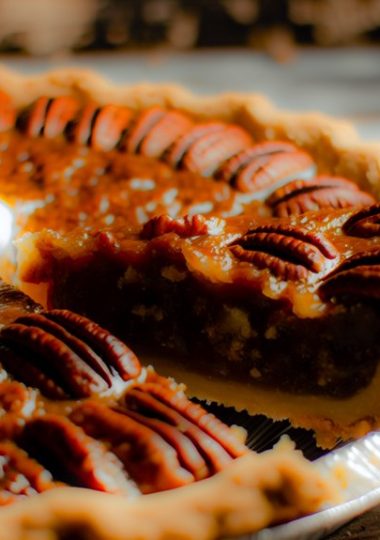 condensed milk enhances pecan pie