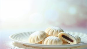 delicate white chocolate cookies