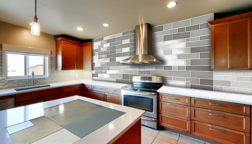 gray backsplash tiles pros and cons