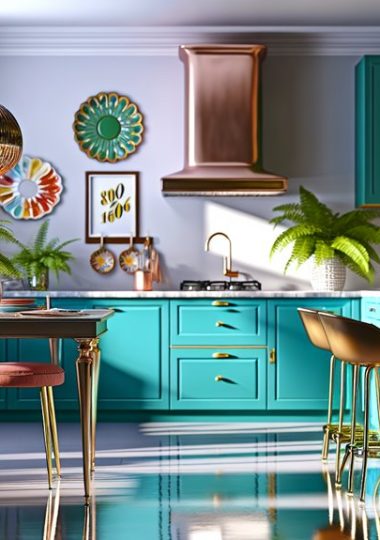 mid century kitchen makeover