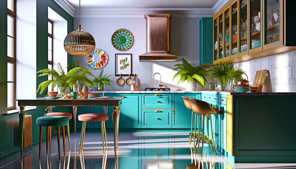 mid century kitchen makeover