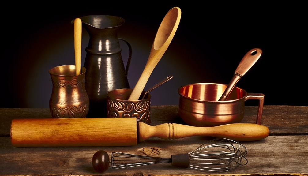 traditional kitchen cooking tools